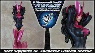 Star Sapphire DC Animated Custom Statue