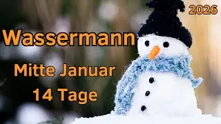 Wassermann ♒️ - Mitte Januar 2026 - Das Schiff setzt sich in Bewegung – Masken fallen ❤️❤️