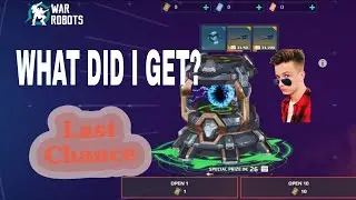 War Robots Opening special delivery crates + Special Prize😎