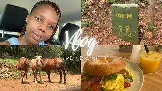 VLOGMAS Ep 8 🎄| Last vlog of 2024|Hiking at Groenkloof|Brunch at Woolies cafe| #vlog | #southafrica
