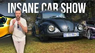 Мой VW Beetle за 300 тыс. рандов против Ferrari за 20 млн. рандов на Concours!