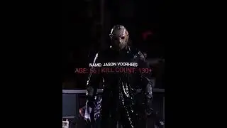 Jason Voorhees Kill Count | MASHA ULTRAFUNK (Slowed)
