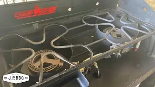How versatile is the Camp Chef Exporer, making some chicken fajita tacos using the Grill accessory.