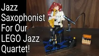 The Missing Instrument from the LEGO Jazz Quartet - Rebrickable Jazz Saxophonist