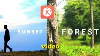 Tutorial reveal text di kinemaster animation. kinemaster video editor 👍✌😨