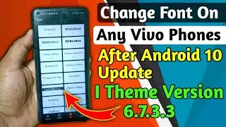 How To Use Vivo Paid Font For Free | Use paid font free on Android 10 In Vivo phones | Vivo Font