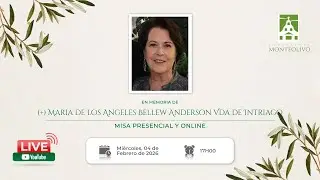 Misa presencial y online en memoria de Maria de los Angeles Bellew Anderson Vda de Intriago