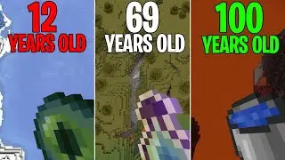 minecraft mlg at different ages