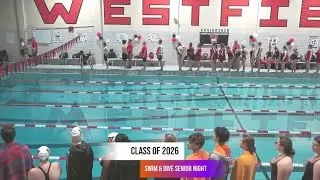 2026 Swim & Dive Senior Night Meet vs Agawam