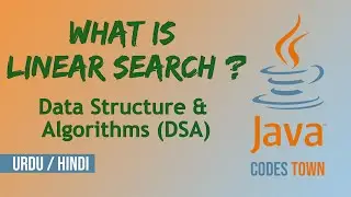 What is Linear Search? | linear search example in data structure | Urdu / Hindi