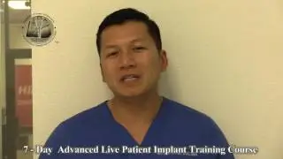 Advanced course Live Patient Implant Training All on 4 video testimonial Dr. Tran