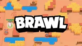 First time playing with Rosa in Brawl Stars and winning