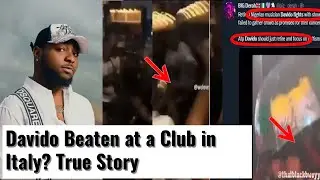 Divido Beaten at a Club Last Night in Italy? #obo #30bg #davido #dababy #obobeatenup