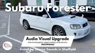 Subaru Forester Car Stereo Upgrade Garmin GPS Navigation CarPlay DNX5190DABS #subaru #carplay #car
