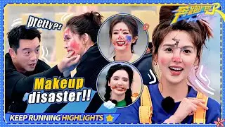 Makeup disaster alert! Labubu face incoming! 😂 / Keep Running S13 Special