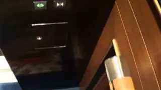 HGK: Mitsubishi High-Rise lifts at Harbour Grand Kowloon Hotel, Hong Kong