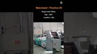 Preowned Sheet Fed / Offset Machine for SALE | Manroland - Practica UV