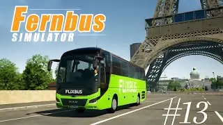 Fernbus Simulator #13 - Augsburg (D) -  Zürich (CH) (345 km) Winter Edition