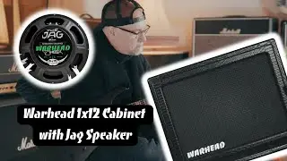 New Warhead 1x12 Cabinet with Jag Speaker &ndash; Grady Champion Demo (Pantera 2025 tour)