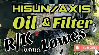 The Best After Market Oil Filter for Hisun/Axis UTVs