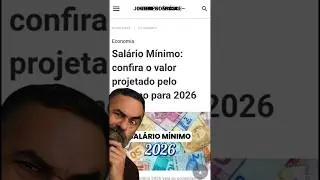 Sal&aacute;rio m&iacute;nimo 2026