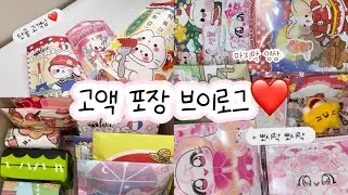 #포용 브이로그/포장만/마지막 영상/#포용 포용계 #포장계 #sanrio #asmr#문구덕후 