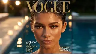 Zendaya x High Fashion Runway | Dark Luxury Model Walk Music Video | 4K | LuxeModelhq