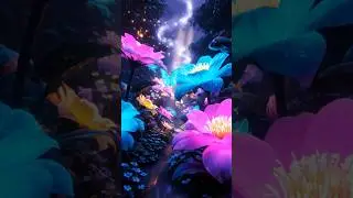 When the Forest Meets the Ocean ✨ Surreal Fantasy Art  #dreamcore  #relaxingvisuals  #america #usa