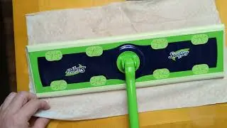Распаковка набора для влажной и сухой уборки Swiffer XL