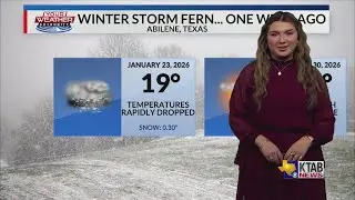 Weather Forecast: January 30, 2026