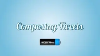Twitter For Events - Composing Tweets