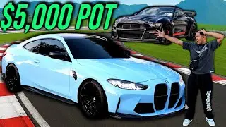 $5,000 DOLLAR RACE...800HP G82 M4 VS SHELBY GT500!!!