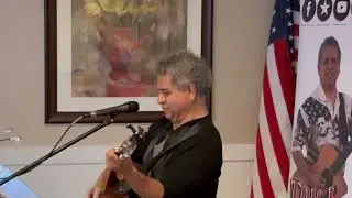 Tom Lovato performs at The Castlewood Senior Living on Friday, October 31, 2025