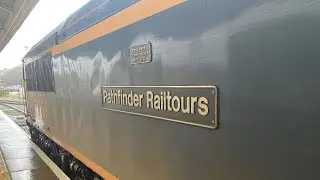 69006 leaving Exeter at David&rsquo;s platfrom 2 