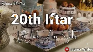 Ramzan Ki 20 Iftar Mubarak Status 🌹 Ramzan Mubarak Status 2022 💫 Ramzan Mubarak Whatsapp Status New