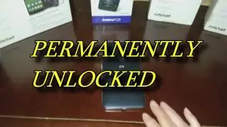 ZTE ZMAX PRO PERMANTENT UNLOCK VIDEO, MetroPCS to Cricket Wirerless