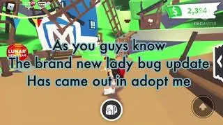 Secret location in ladybug update adopt me