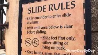 Disney's Caribbean Beach Resort Pool Slides - Slide with Us