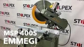 Single head saw EMMEGI MSP 400S (2008)