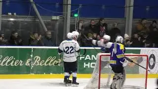 Hokejové derby mezi HC Rytíři Vlašim a HC Lev Benešov 2024.