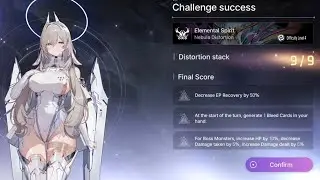 (Nebula Distortion: Elemental Spirit 9/9 Level 4) Khalipe/Nia/Sereniel [CZN/Chaos Zero Nightmare]