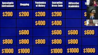 Jeopardy: Isolation Edition devised and directed by Genevieve Chiappetta