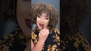 From natural black to golden curls in 60 seconds ✨#hergivenhair #fullwig