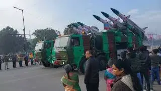 Akash missile #republicdayparade #kartavyapath