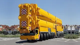 The AMAZING and IMPRESSIVE INNOVATIVE Advanced Modern All-terrain crane Technology