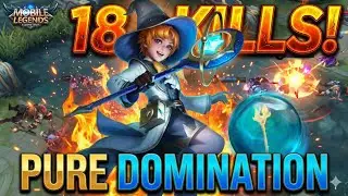 EASIEST Hero to Carry Mythic? 18-0 Harley Gameplay! Mobile Legends 
