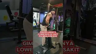How to Keep Your Lower Back from Hurting During Bend Over Rows #joemusclebandung