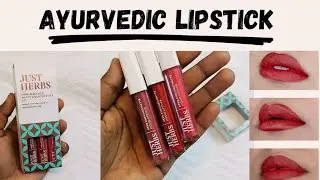 Free Lipstick😱💋 | JUST HERBS Matter Liquid Lipstick Review Tamil❤️💄