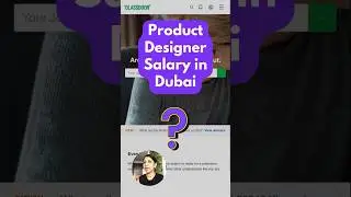 Here is how much money designers make in Dubai 🤑💰💵 #productdesign #dubaijobs #productmanagement