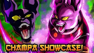 THE GOD OF DESTRUCTION MAKES A STATEMENT! CHAMPA SHOWCASE! | Dragon Ball Legends PvP